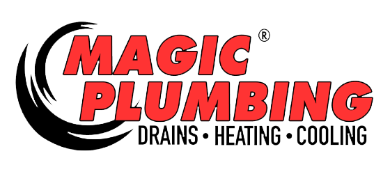 Magic Plumbing, Heating, and Cooling Logo