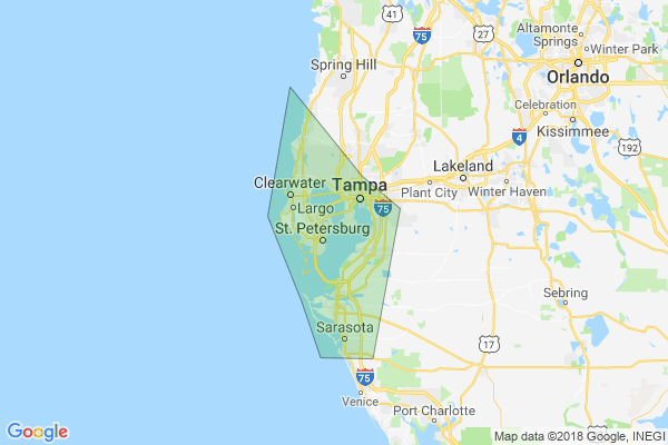 Contact Us and Service Area -- Palm Harbor Air Conditioning