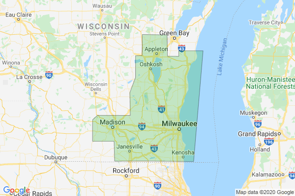 Contact Us and Service Area -- Sheboygan Water Damage Restoration