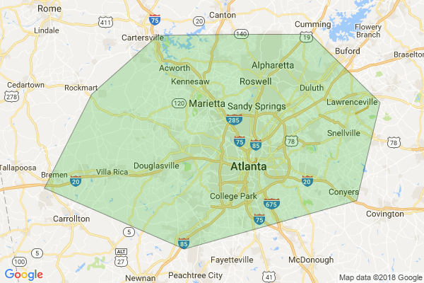 Contact Us and Service Area -- Winston Air Conditioning