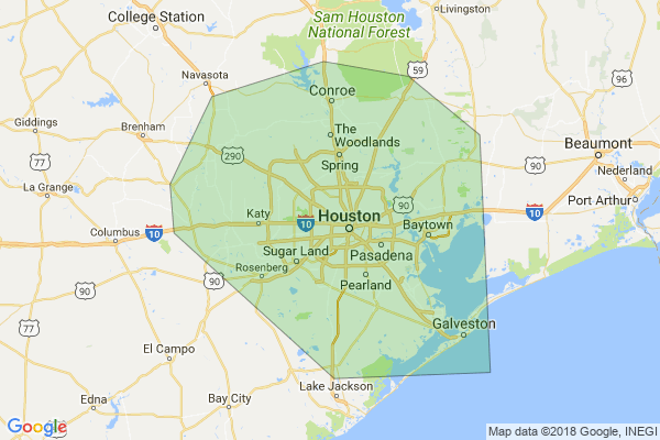 Contact Us and Service Area -- Conroe Air Conditioning