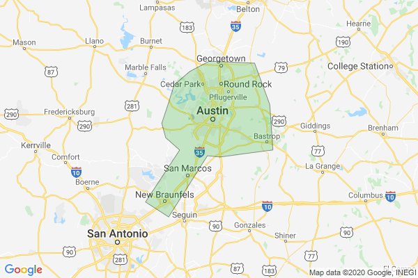 Contact Us and Service Area -- Austin Commercial Refrigeration