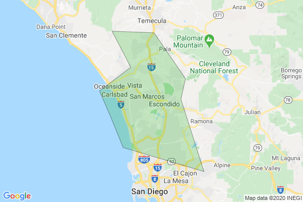 Contact Us and Service Area -- Rancho Santa Fe Plumbing