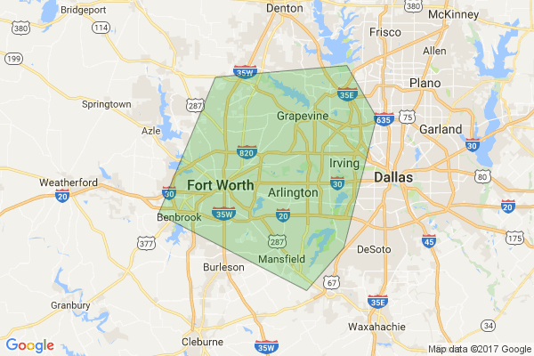 Contact Us and Service Area -- Arlington Air Conditioning